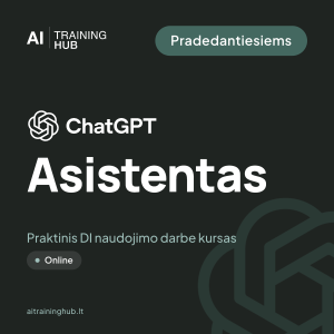 ChatGPT kursai pradedantiesiems – AI Training Hub
