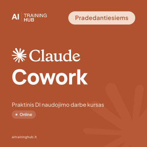 Claude Cowork kursai pradedantiesiems – AI Training Hub