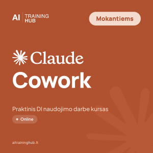 Claude Cowork mokymai mokantiems – AI Training Hub